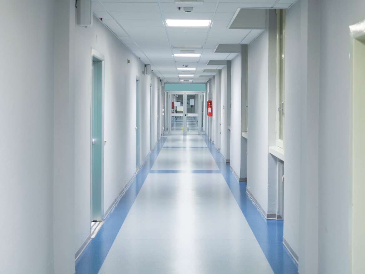 Hospital corridor